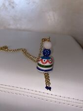 Collana bambolina ceramica usato  Francofonte