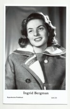 BX99) INGRID BERGMAN SWIFTSURE CARTÃO POSTAL FOTOGRÁFICO (109/59) ESTRELA DE CINEMA PIN UP GLAMOUR comprar usado  Enviando para Brazil