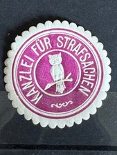 Reklamemarke siegelmarke kanzl gebraucht kaufen  Schwabach