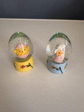 easter snow globe for sale  BIGGLESWADE