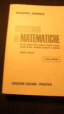 Istituzioni matematiche parte usato  Castelnuovo Rangone