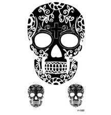Teschio skull tatuaggio usato  San Maurizio Canavese