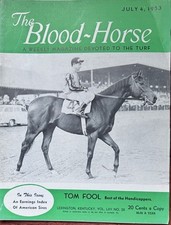 Blood Horse Horse Racing Tom Fool Carter Hcp 4Jul53 comprar usado  Enviando para Brazil