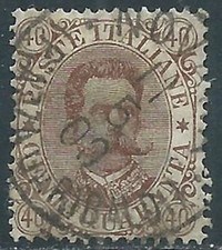 1889 REGNO USATO UMBERTO I 40 CENT - RE31, usado comprar usado  Enviando para Brazil