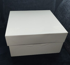White square cardboard for sale  GRAVESEND