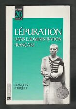 Hist. épuration administratio d'occasion Hist. épuration administratio d'occasion  Le Havre-