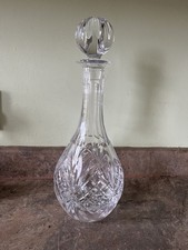 Crystal decanter unbranded for sale  WAKEFIELD