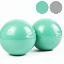 BOLAS TONIFICADAS PONDERADAS 0,5kg-1,5kg par ioga pilates reabilitação exercício classe peso comprar usado  Enviando para Brazil