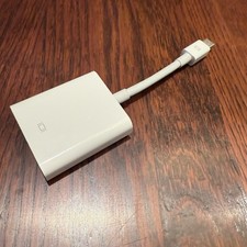 Apple A1307 Mini DisplayPort para adaptador VGA monitor projetor PC MAC branco. comprar usado Apple A1307 Mini DisplayPort para adaptador VGA monitor projetor PC MAC branco. comprar usado  Enviando para Brazil