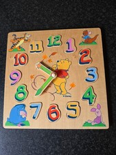 Lernuhr kinder holz gebraucht kaufen  Neuenhaus