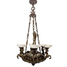 Lustre monumental bronze d'occasion  Marseille X