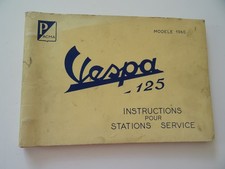Vespa 125 instructions d'occasion  La Chapelle-Saint-Luc