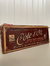Um exclusivo Vintage Antiguidade Cote D 'ou loja de Chocolate Caixa Em Papelão comprar usado  Enviando para Brazil