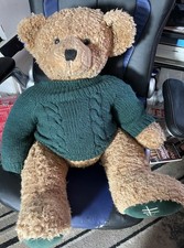 Harrods xmas bear for sale  BASILDON