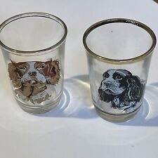 Shot glasses spaniels for sale  PUDSEY