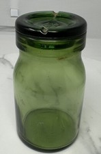 Jarro de conserva vintage BULACH UNIVERSAL verde vidro 1/2 litro Suíça com tampa comprar usado  Enviando para Brazil
