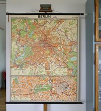 Vintage 1967 schulwandkarte gebraucht kaufen  Deutschland