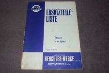 Ersatzteilliste handbuch hercu gebraucht kaufen  Kaiserslautern