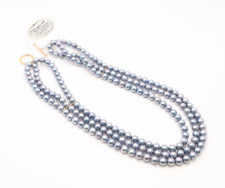 Triple strand blue for sale  New York