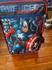 Captin America mala rolante roda de rolo e barra de mão de extensão  comprar usado  Enviando para Brazil
