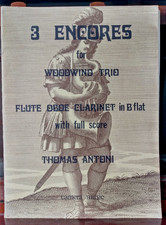 Encores woodwind trio for sale  MINEHEAD