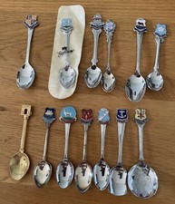 Souvenir collectors teaspoons for sale  SPALDING