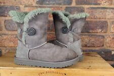 Grey suede sheepskin for sale  BOSTON