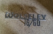 Wolseley boot badge for sale  BEDFORD