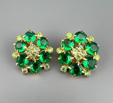 Vintage green rhinestone for sale  Lakeland