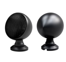 Carcaça de tweeter de alumínio preto com grelha tamanho ajustável cápsulas 41mm-52mm comprar usado  Enviando para Brazil