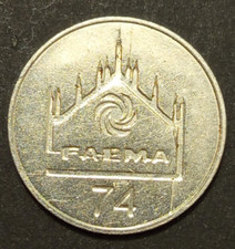 Gettone token faema usato  Verdellino