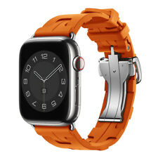 Pulseira de silicone turnê única para Apple Watch Ultra 2 pulseiras série 9 8 7 6 5 4 comprar usado  Enviando para Brazil