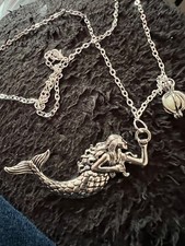 Large silver mermaid for sale  STOCKTON-ON-TEES