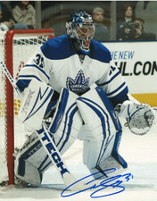 Curtis Joseph Toronto Maple Leafs assinado 8x10 pronto para jogo fotografia NHL foto certificado de autenticidade comprar usado  Enviando para Brazil