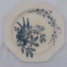 Assiette octogonale polychrome d'occasion  Jonquières