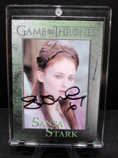 Tarjeta autógrafa auténtica 2013 HBO INC Juego de Tronos: Sophie Turner JSA CO segunda mano  Embacar hacia Mexico