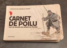 Carnet poilu guerre d'occasion  Bar-sur-Aube