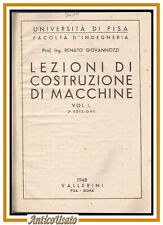 Lezioni costruzione macchine usato  Bari