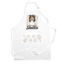 Sheltie apron novelty for sale  YEOVIL