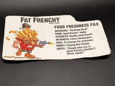 Food fighters 1988 for sale  Merritt Island