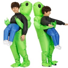 Green alien inflatable for sale  HATFIELD