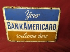 Original advertising bankameri for sale  Lusby