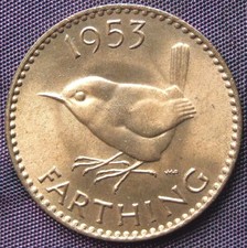 1953 wren farthing for sale  ORPINGTON