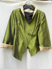 Chinese green silk for sale  MARTOCK