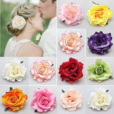 Broche prendedor de cabelo nupcial flor rosa acessórios para festa dama de honra casamento comprar usado  Enviando para Brazil