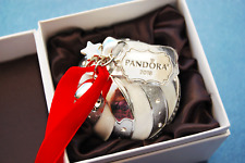 Ornamento de Natal Pandora genuíno - Bola branca - Rockettes - 2018 - Caixa de berloques comprar usado  Enviando para Brazil