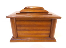 Vintage wooden sarcophagus for sale  BLACKPOOL