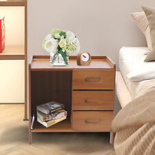 Drawer bamboo nightstand for sale  Chino