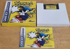 Klonoa Empire Of Dreams para Nintendo Game Boy Advance GBA raro e completo PAL Reino Unido comprar usado  Enviando para Brazil