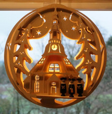 Fensterbild seiffener kirche gebraucht kaufen  Jahnsdorf